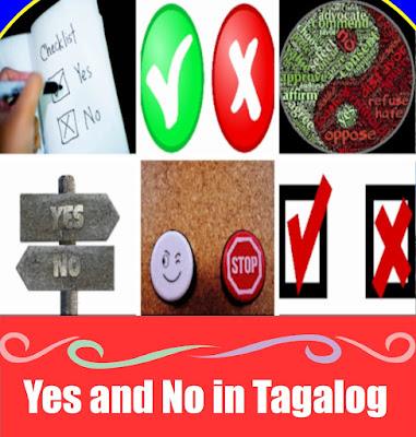 Yes or No in Tagalog: Meaning, Definition, Vocabulary, and 10 Example Sentences