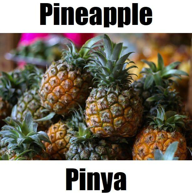 Pineapple in Tagalog: 15 Powerful Meanings, Vocabulary, Pronunciation, and Example Sentences Learn how to say pineapple in Tagalog — pinya. This visual Tagalog fruit vocabulary resource makes Filipino language learning engaging and beginner‑friendly.