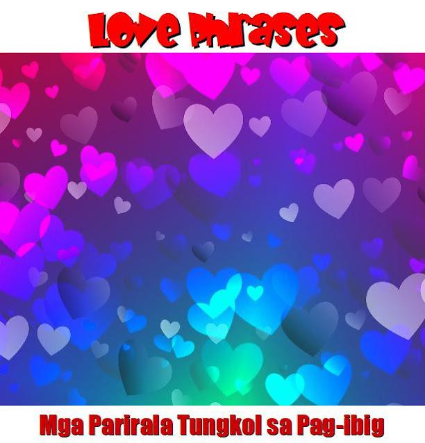 Tagalog Love Phrases: Mga Parirala Tungkol sa Pag-ibig (With Meanings & Examples) Love Phrases in Tagalog (Mga Parirala Tungkol sa Pag-ibig) featuring romantic heart backgrounds symbolizing Filipino love expressions, affection, and heartfelt emotions