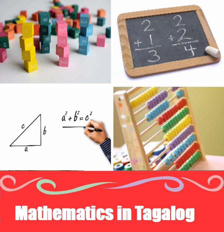 Mathematics Word List in Tagalog