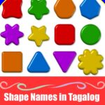 Shapes Word List in Tagalog (Mga Hugis) Shapes Word List in Tagalog (Mga Hugis)