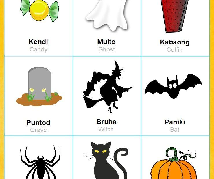 Halloween Vocabulary Word List in Tagalog (Mga Salitang Kaugnay ng Undas) Halloween Vocabulary Word List in Tagalog (Mga Salitang Kaugnay ng Undas)