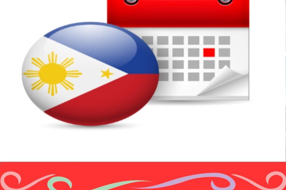 Tagalog Months of the Year: 12 Amazing Months You Must Know + Festivals Educational graphic showing the months of the year in Tagalog (Buwan ng Taon) with a Philippine flag and calendar icon.