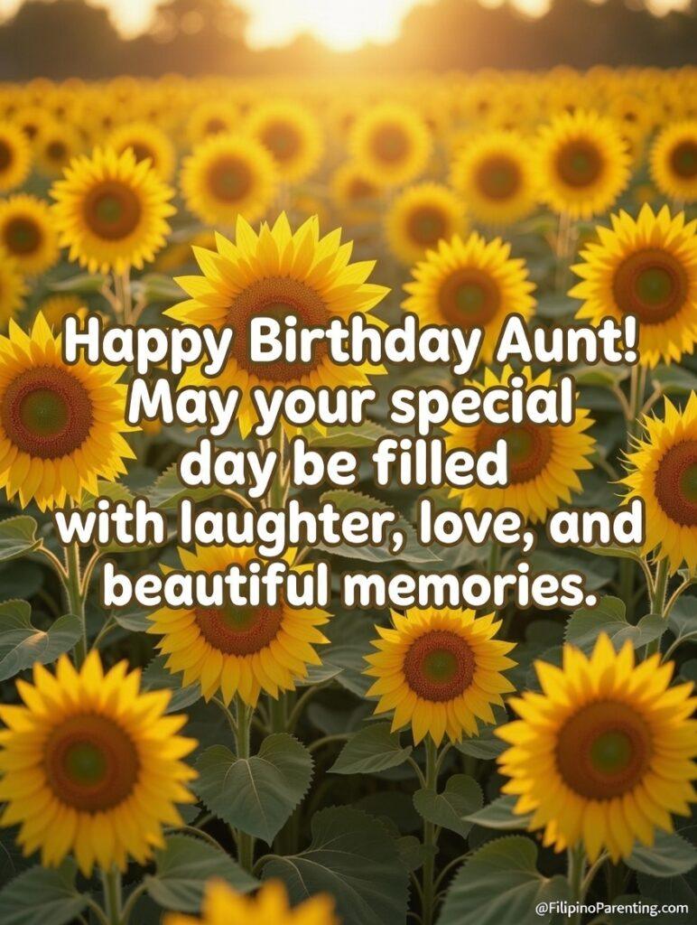 Maligayang Kaarawan Tita: 20 Heartfelt Birthday Messages, Prayers, and Quotes Download or share this "Maligayang Kaarawan Tita" (Happy Birthday Aunt) vertical poster. This high-quality birthday greeting includes a touching message in English and Tagalog, ideal for Filipino-American families. The design features a minimalist white birthday cake with gold leaf accents and a soft-focus pearlescent background. Visit FilipinoParenting.com for birthday ideas and family resources.