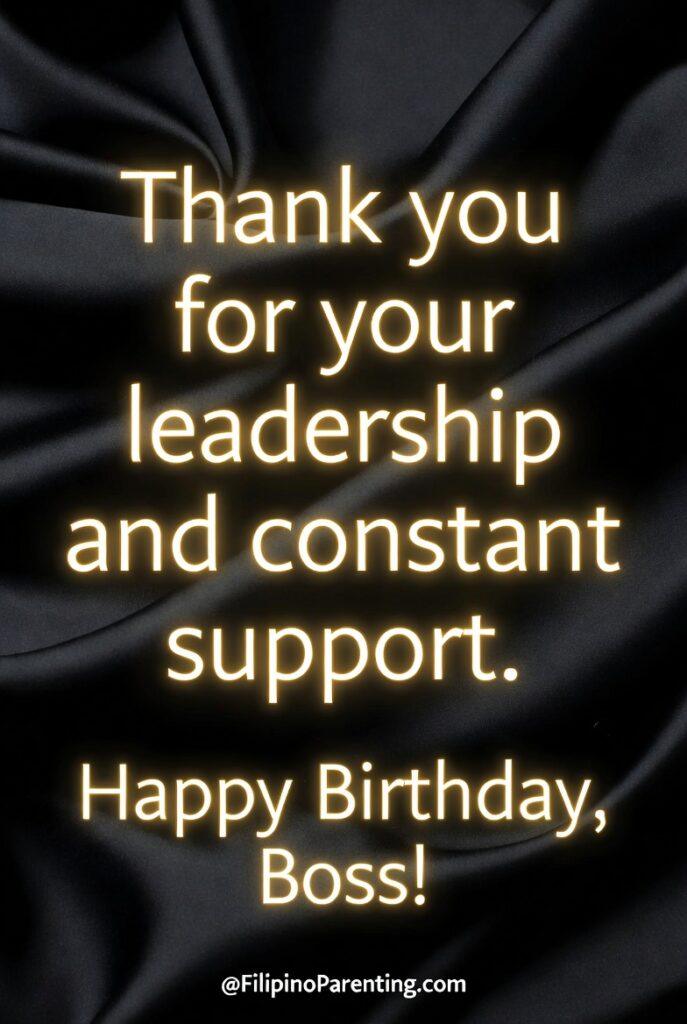 50 Happy Birthday in Tagalog: Words, Greetings, and Examples (Maligayang Kaarawan & Kapanganakan Celebrate your "Happy Birthday Boss / Maligayang Kaarawan Boss" with our professional poster design. A great tribute to a great leader. View it here now!