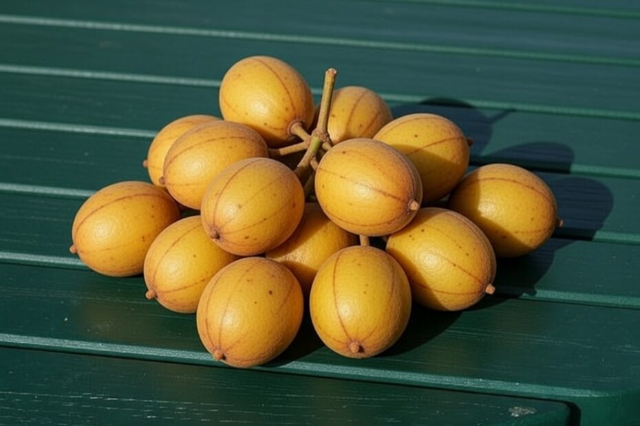 Langsat in Tagalog: 17 Amazing Facts, Meaning, Benefits, and Vocabulary Guide Langsat in Tagalog is lanzones. This educational vocabulary image introduces lanzones alongside other Filipino fruit names to help learners build practical Tagalog skills.