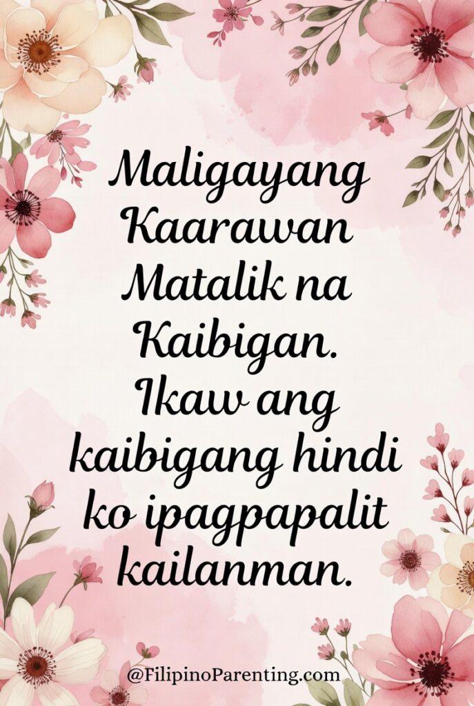 Maligayang Kaarawan Matalik na Kaibigan: 25 Heartfelt Birthday Messages, Prayers, and Quotes Celebrate friendship with stunning Happy Birthday Best Friend o Maligayang Kaarawan Matalik na Kaibigan posters—stylish, printable, and perfect for special moments.