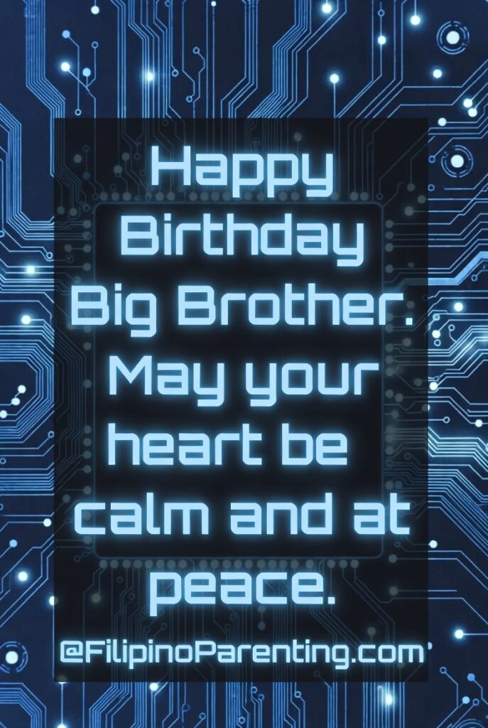 Maligayang Kaarawan Kuya - Happy Birthday in Tagalog Make your Big Brother’s birthday unforgettable. Get the perfect "Maligayang Kaarawan Kuya." poster here. Elegant portrait layouts designed for the best Kuya in the world. Click to view the full design!