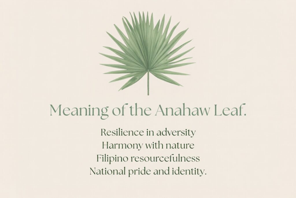 Anahaw Leaf Meaning: 7 Powerful and Inspiring Facts About the Philippine Symbol Discover the meaning of the Anahaw leaf in Filipino culture, symbolizing resilience, harmony with nature, resourcefulness, and national pride.