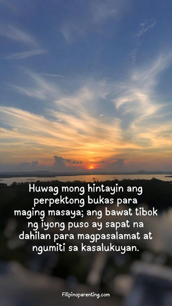 Beautiful Tagalog Expressions Joy Ligaya Happy Heart: 5 Radiant Truths A breathtaking, soft-focus sunrise over a calm Philippine landscape.