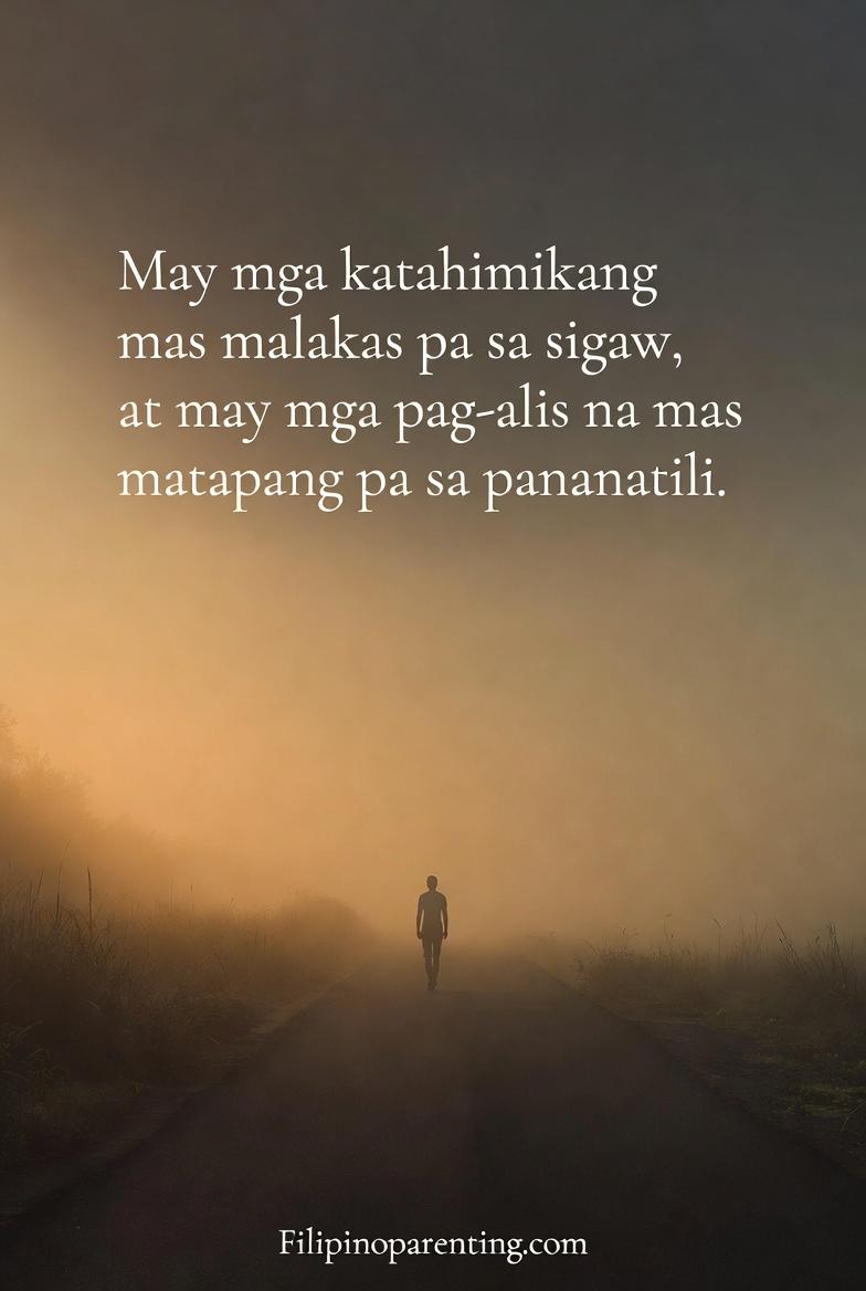 Deep Tagalog Quotes Instagram Captions Soulful: 5 Unforgettable Lines