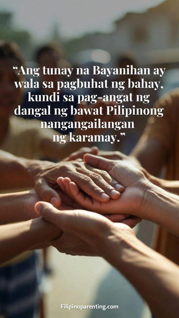 Filipino Sayings Ang Diwa ng Bayanihan Community: 5 Unstoppable Truths Filipinos lifting each other’s dignity and spirit