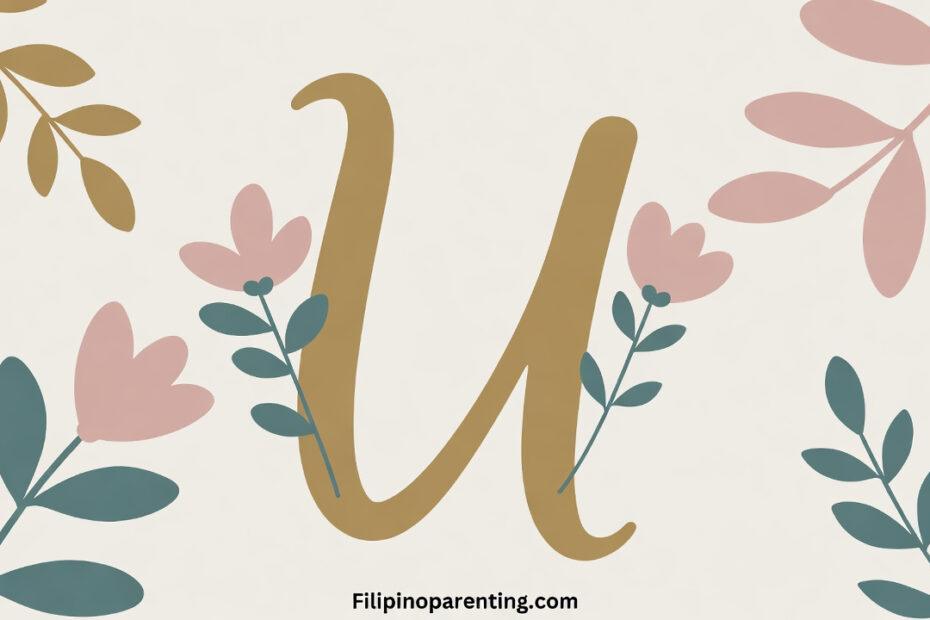 Filipino Baby Names Starting with U