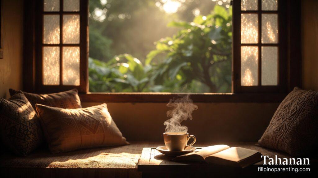 Filipino Quotes About Home and Presence: 5 Enchanting Truths of Belonging Warm Filipino home interior representing Filipino quotes about home and presence.