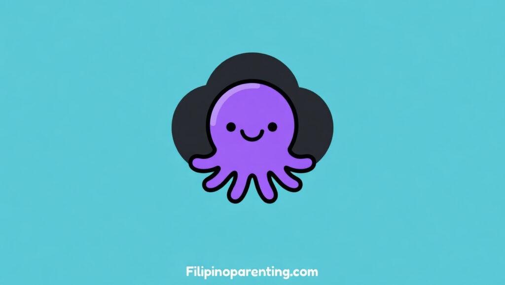 Ink in Tagalog: Unlock 12 Essential Example Sentences for Incredible Marine & Art Mastery Ink in Tagalog flat vector octopus releasing tinta
