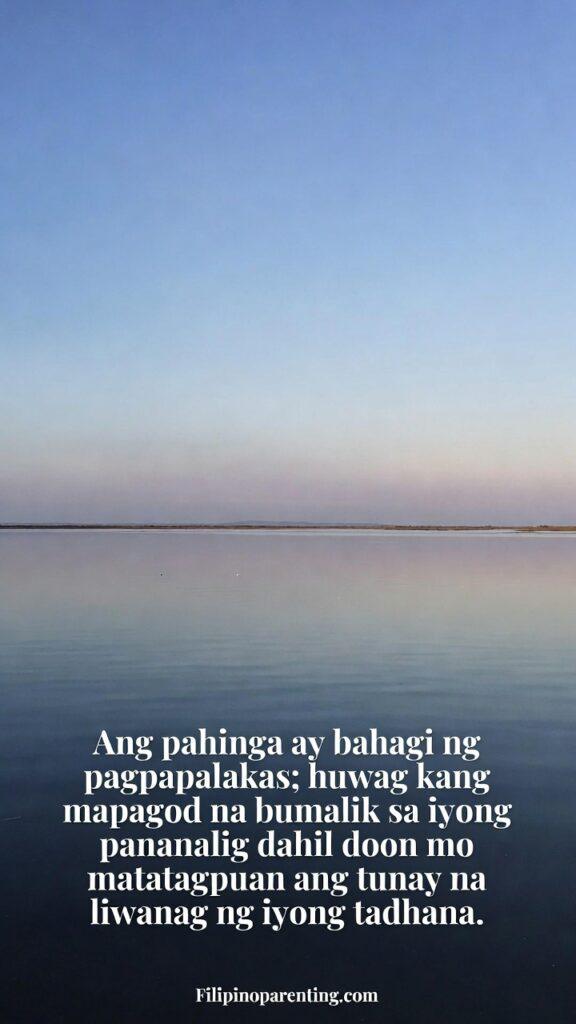 Inspirational Tagalog Quotes for Inner Strength: 5 Unbreakable Truths Rest and Clarity