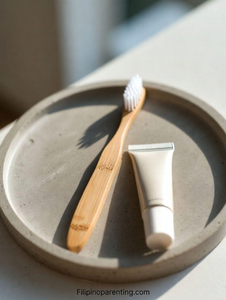 Mouth in Tagalog: 9 Essential Words to Improve Your Health and Daily Conversations A toothbrush and toothpaste representing care for the mouth in Tagalog