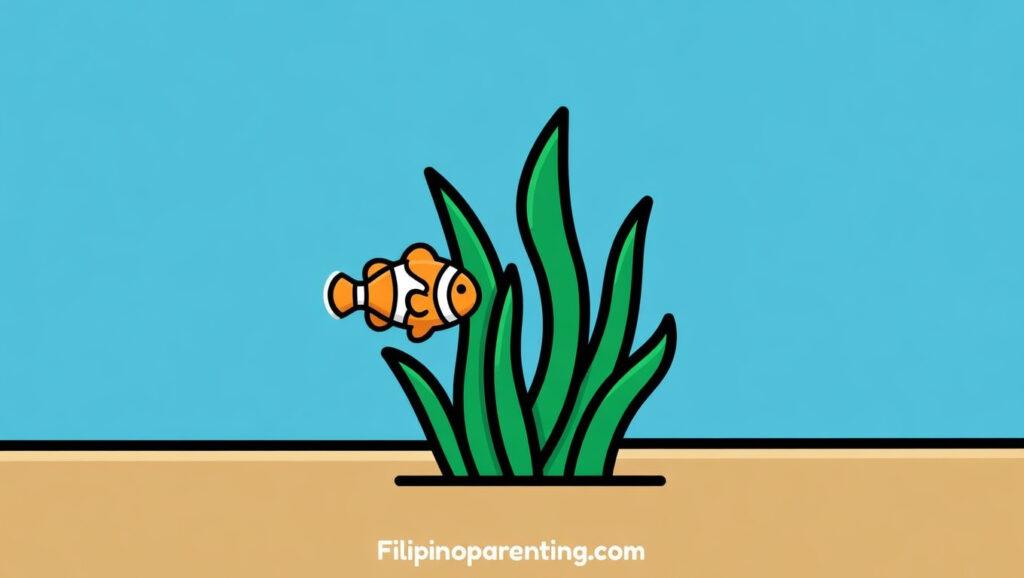 Seagrass in Tagalog: Unlock 12 Essential Example Sentences for Incredible Underwater Meadow Mastery Seagrass in Tagalog damong-dagat flat vector illustration