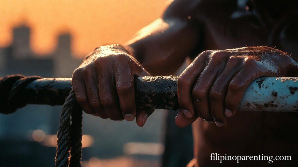 Tagalog Motivation Quotes Laban Lang Keep Going: 5 Tenacious Daily Truths Gripped hands symbolizing the tenacity of Tagalog Motivation Quotes Laban Lang Keep Going.