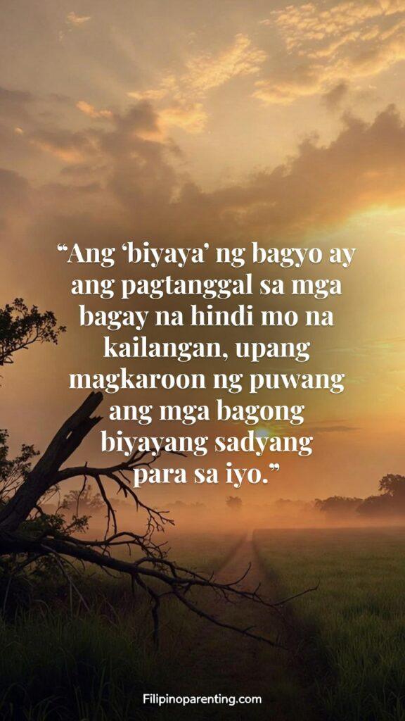Tagalog Sayings Learning from Storm Life Lessons: 5 Unstoppable Truths A peaceful sunrise over a freshly cleared field after a storm.