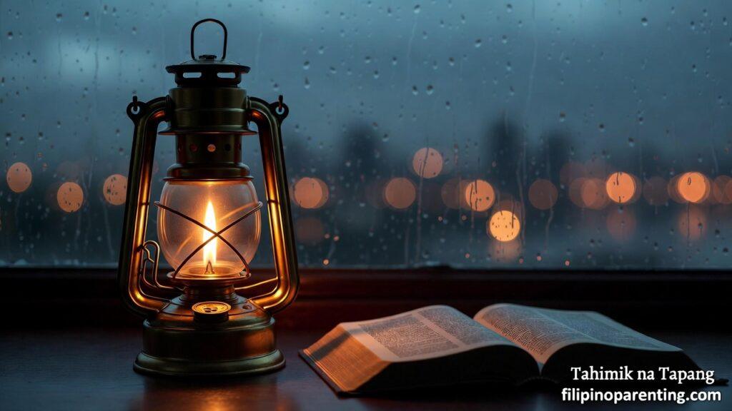 Tagalog Prayers for Trust and Patience: 5 Miraculous Truths for Calm A steady lantern light representing Tagalog prayers for trust and patience.