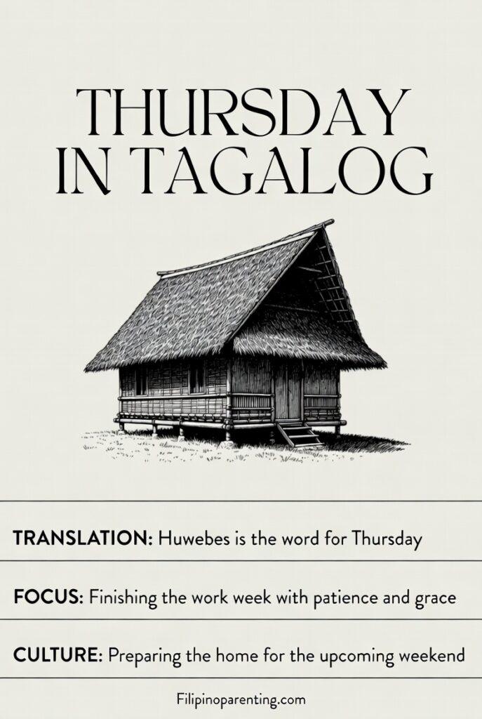 Thursday in Tagalog: 15+ Warm Greetings to Prepare for the Weekend Thursday in Tagalog