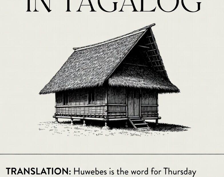 Thursday in Tagalog