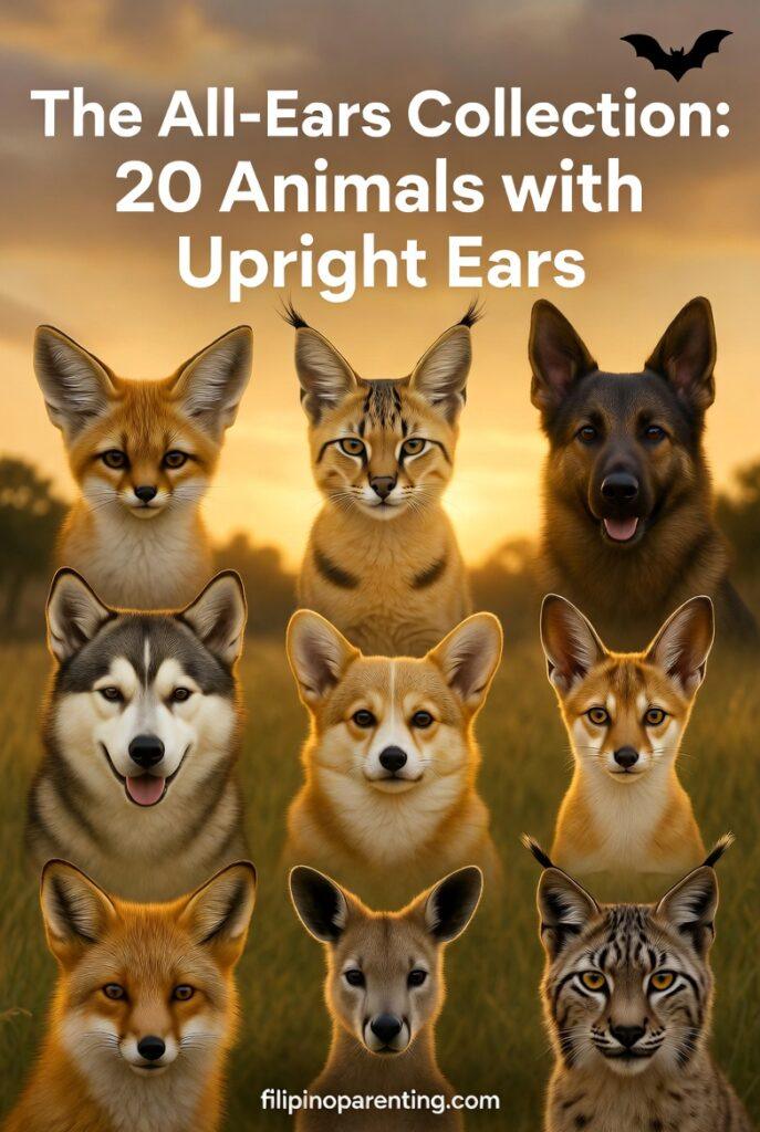 Animals With Upright Ears: 20 Fascinating Creatures With Incredible Hearing Ultimate Guide to 20 animals with upright ears including Fennec Fox and German Shepherd for Filipino families and learners.