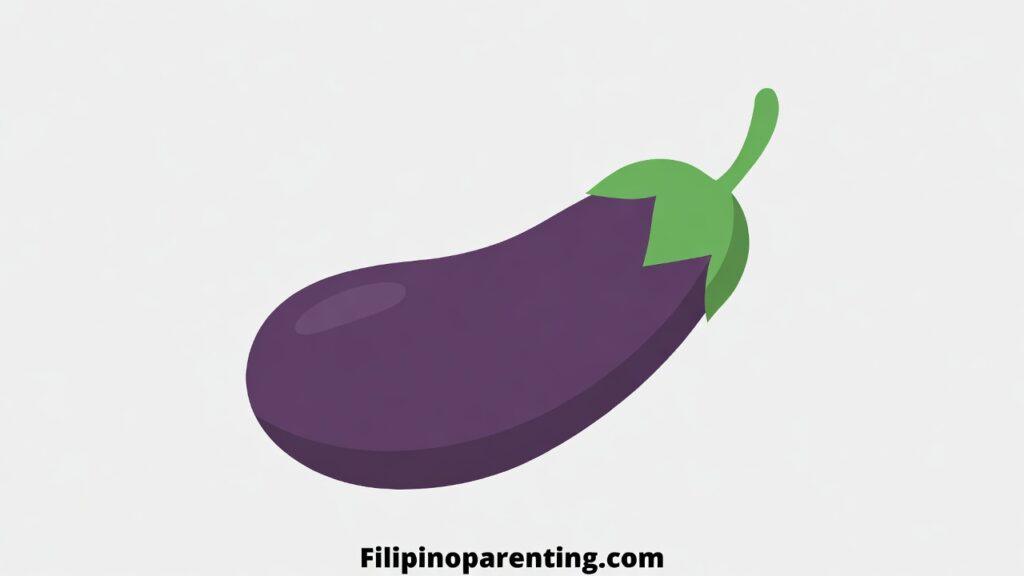 Talong (Eggplant in Tagalog): 10 Delicious Filipino Recipes & Benefits Eggplant in Tagalog: A stylized vector illustration of a whole purple eggplant, known locally as Talong.