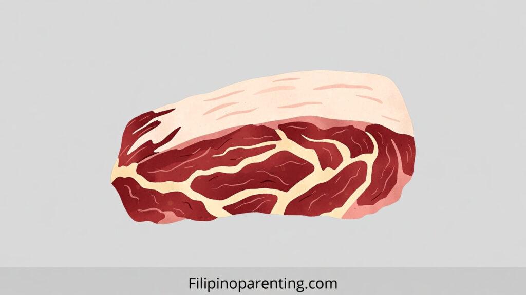 9 Essential Filipino Beef Cuts for Delicious and Authentic Pinoy Cooking Infographic of Filipino beef cuts including Bulalo, Solomilyo, and Camto with their English equivalents