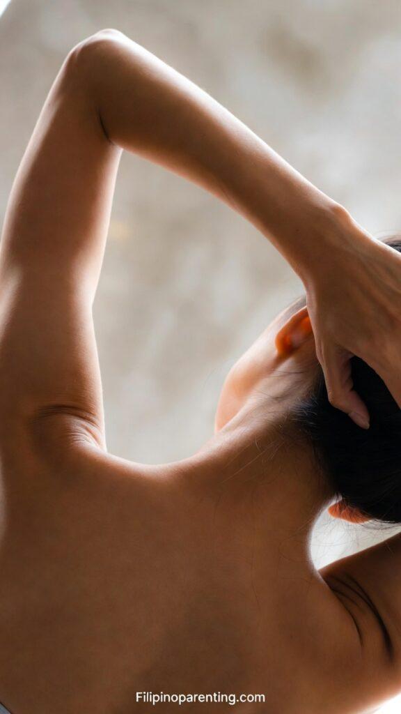 7 Fascinating Facts About the Neck in Tagalog (Leeg) for Health A person practicing a gentle stretch for their neck in Tagalog